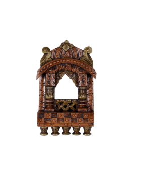 Multicolour Solid Wood Jharokha Multicolour Solid Wood Jharokha